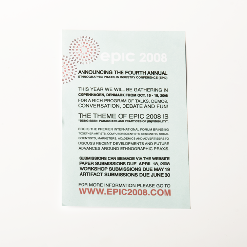 epic2008 flyer